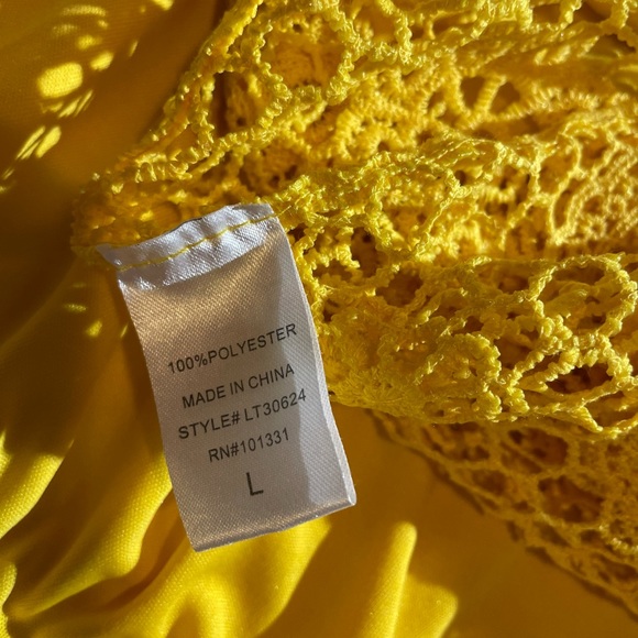 Charollette Russe Yellow Hand-knitted Top - Picture 14 of 14